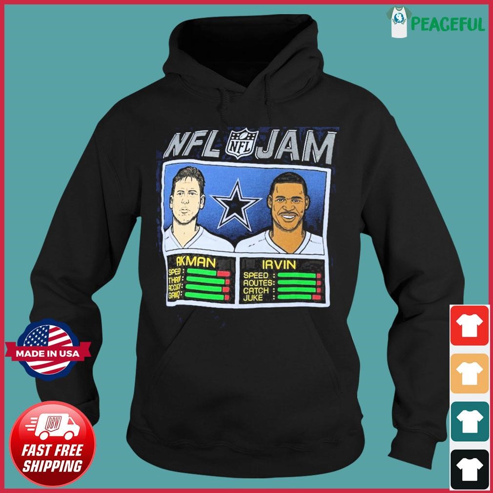 NFL Jam Cowboys Aikman And Irvin 2022 shirt, hoodie, sweater, long