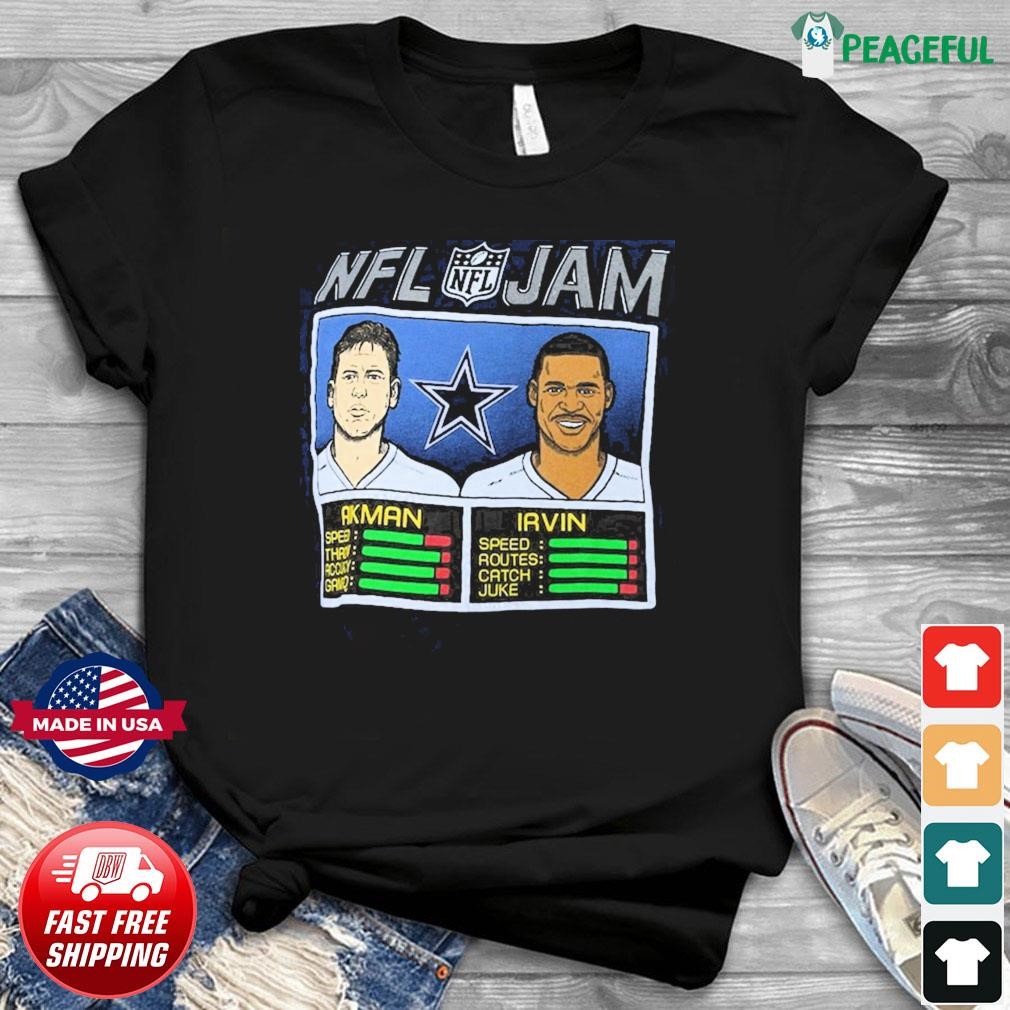 Lids Michael Irvin & Troy Aikman Dallas Cowboys Homage NFL Retired Jam  Tri-Blend T-Shirt - Heathered Navy