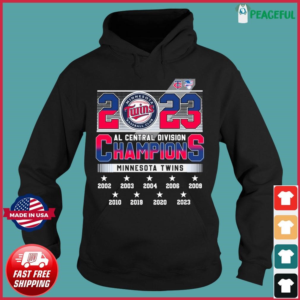 AL central division champions 2019 Minnesota Twins shirt, hoodie, sweater