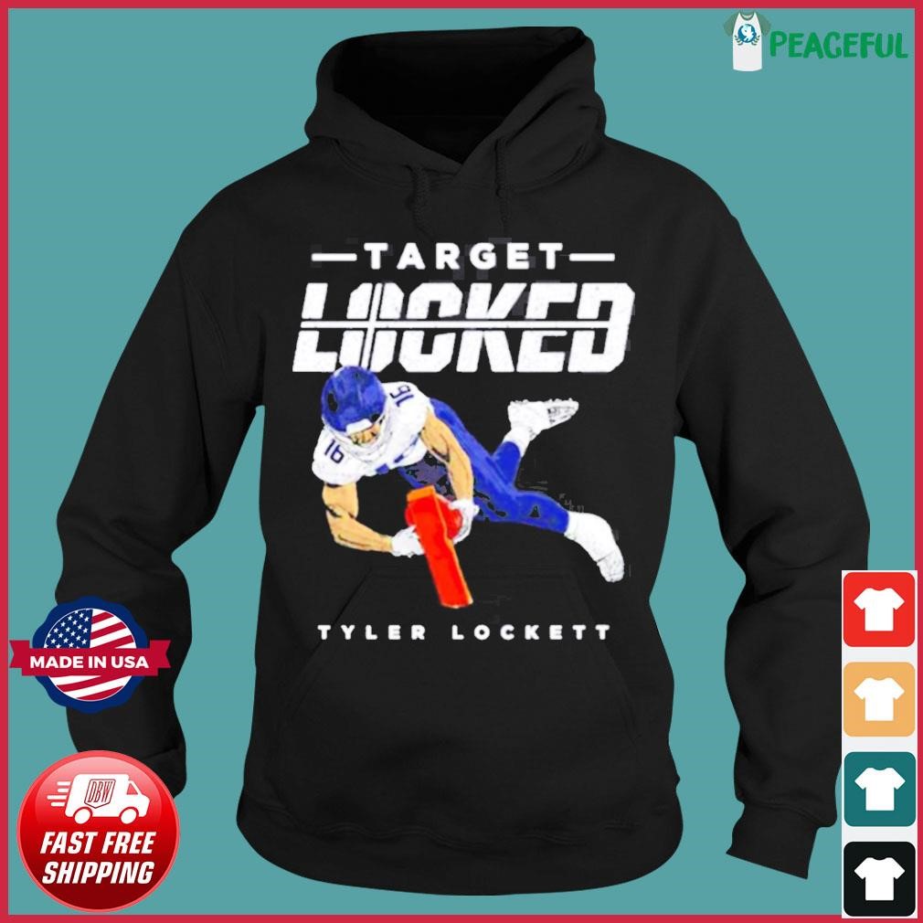 Tyler Lockett Seattle Target Locked Football Shirt