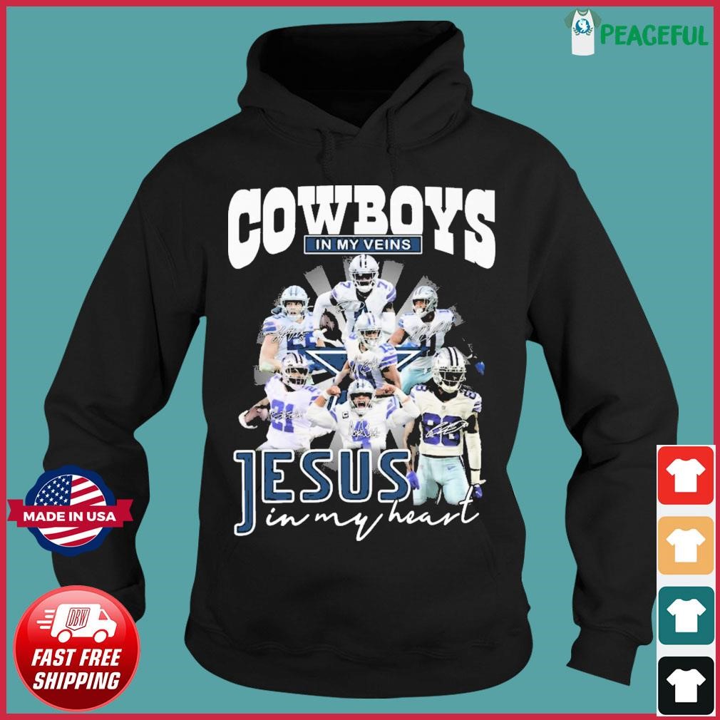 Jesus All I Need Is A Little Bit Of Dallas Cowboys T-Shirts, Hoodies