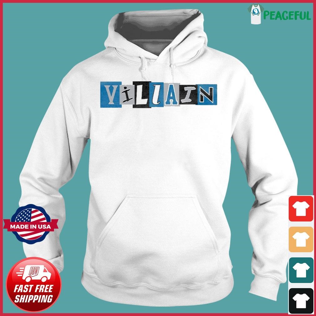 Detroit Lions Villain Shirt High-Quality Printed Brand