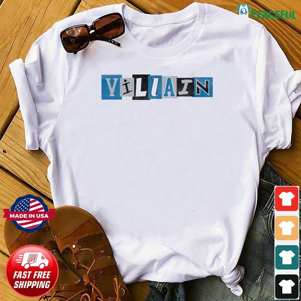 Detroit Lions Villain Logo Shirt - High-Quality Printed Brand