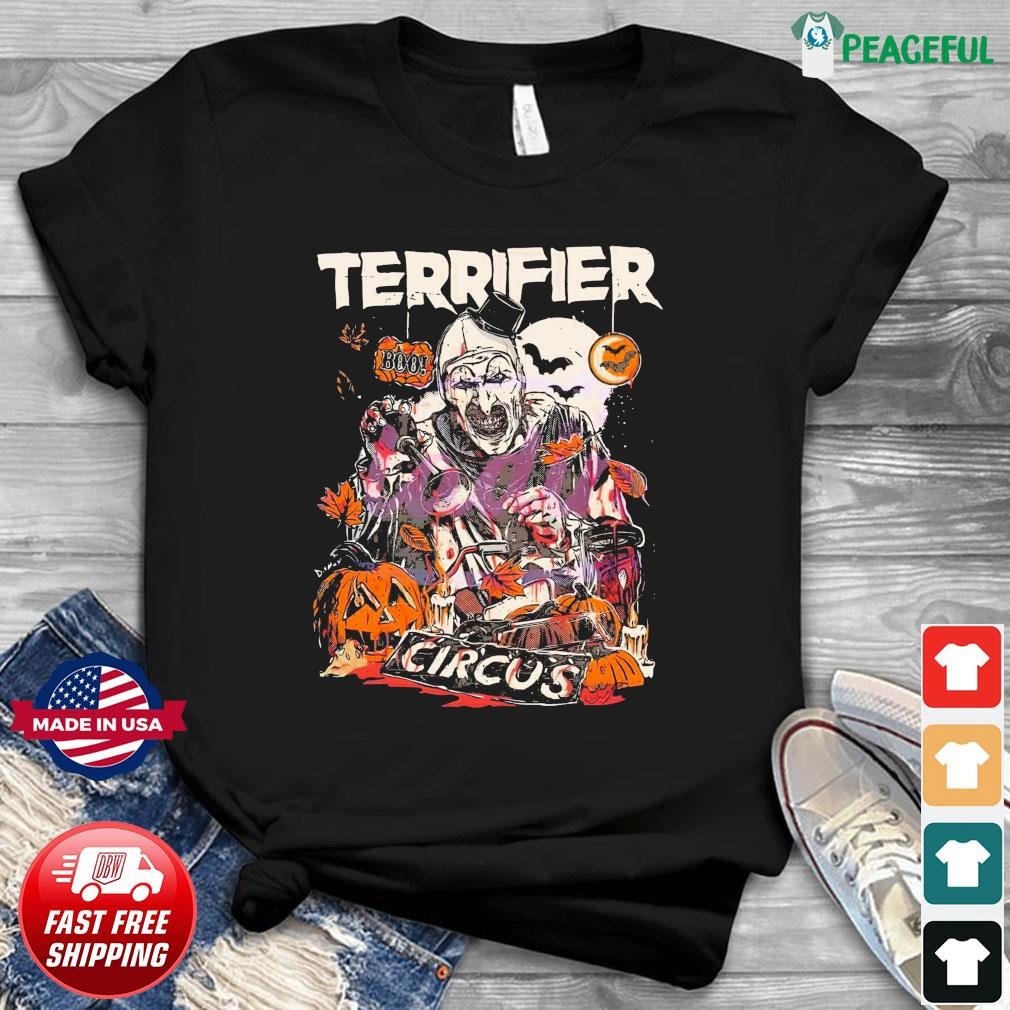 Terrifying Clown Boxy Boo shirt, hoodie, sweater, long sleeve and tank top