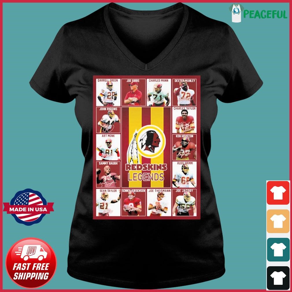 Washington Redskins Legends teams signatures shirt, hoodie, sweater and  v-neck t-shirt