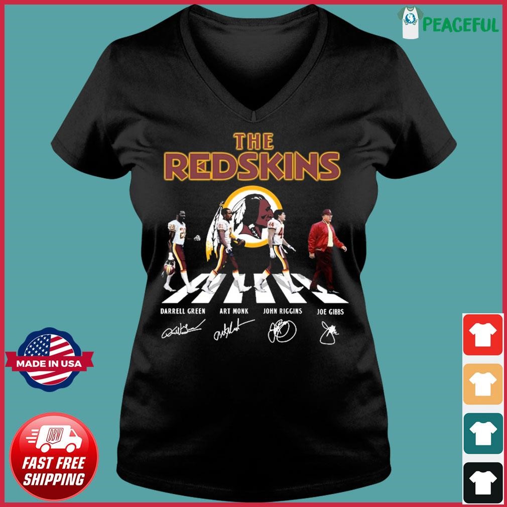Washington Redskins Walking Abbey Road Signatures Shirt, hoodie, sweater,  long sleeve and tank top