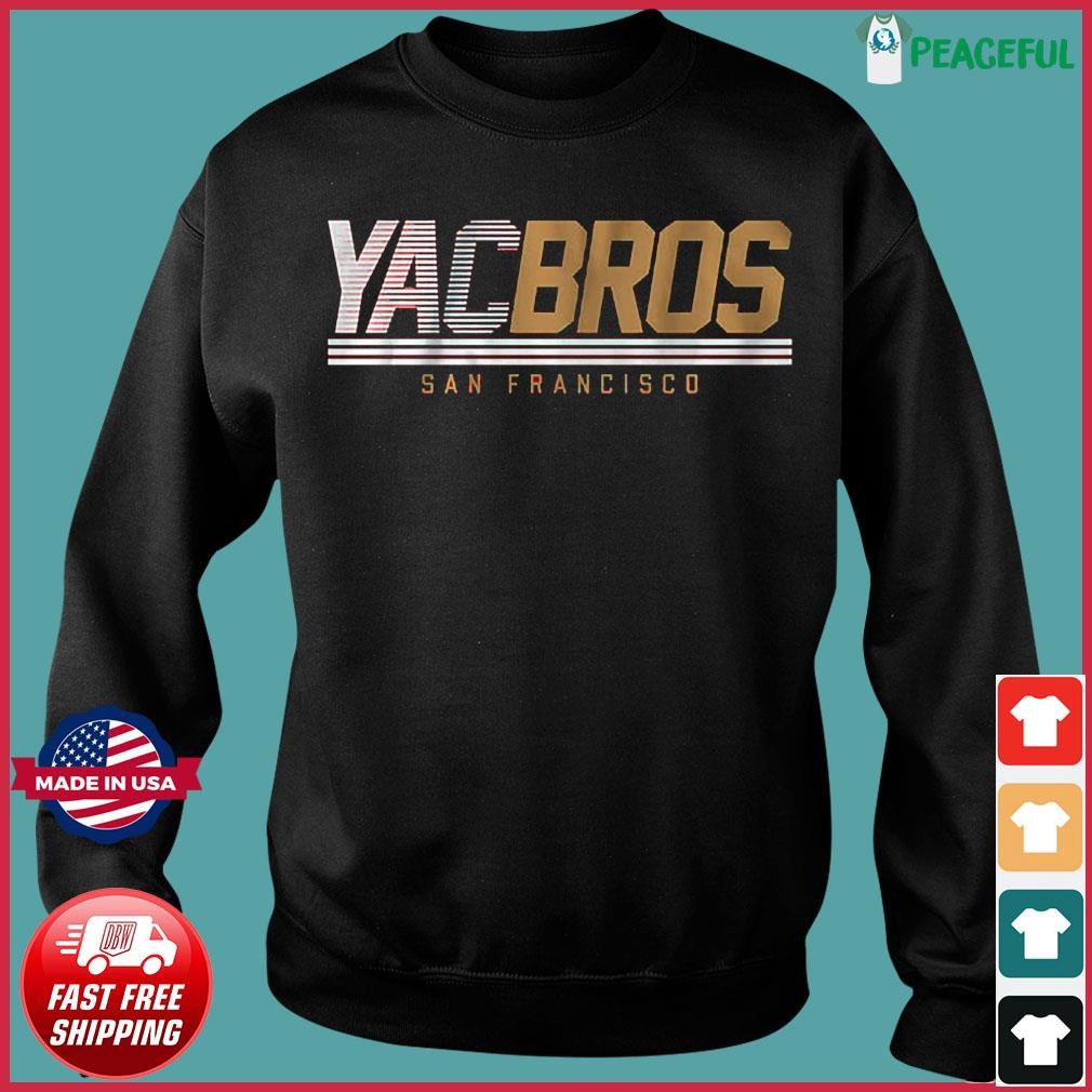 YAC Bros San Francisco Football shirt, hoodie, sweatshirt and tank top