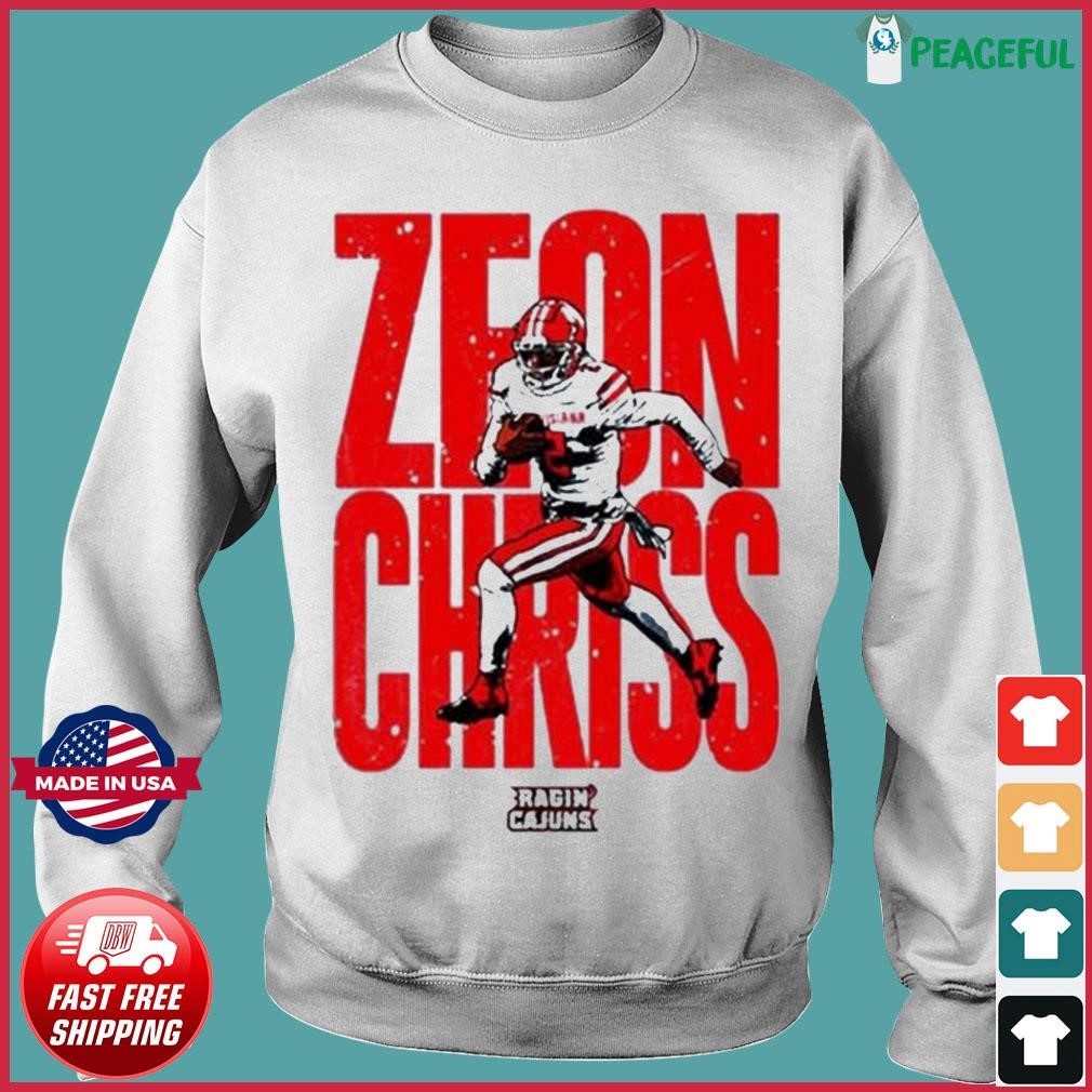 Zeon Chriss Caricature Louisiana Football shirt - Guineashirt Premium ™ LLC