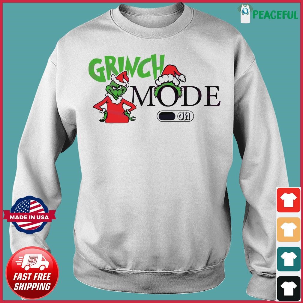 Retro Christmas Funny The Grinch Mode Grinchmas Sticker for Sale