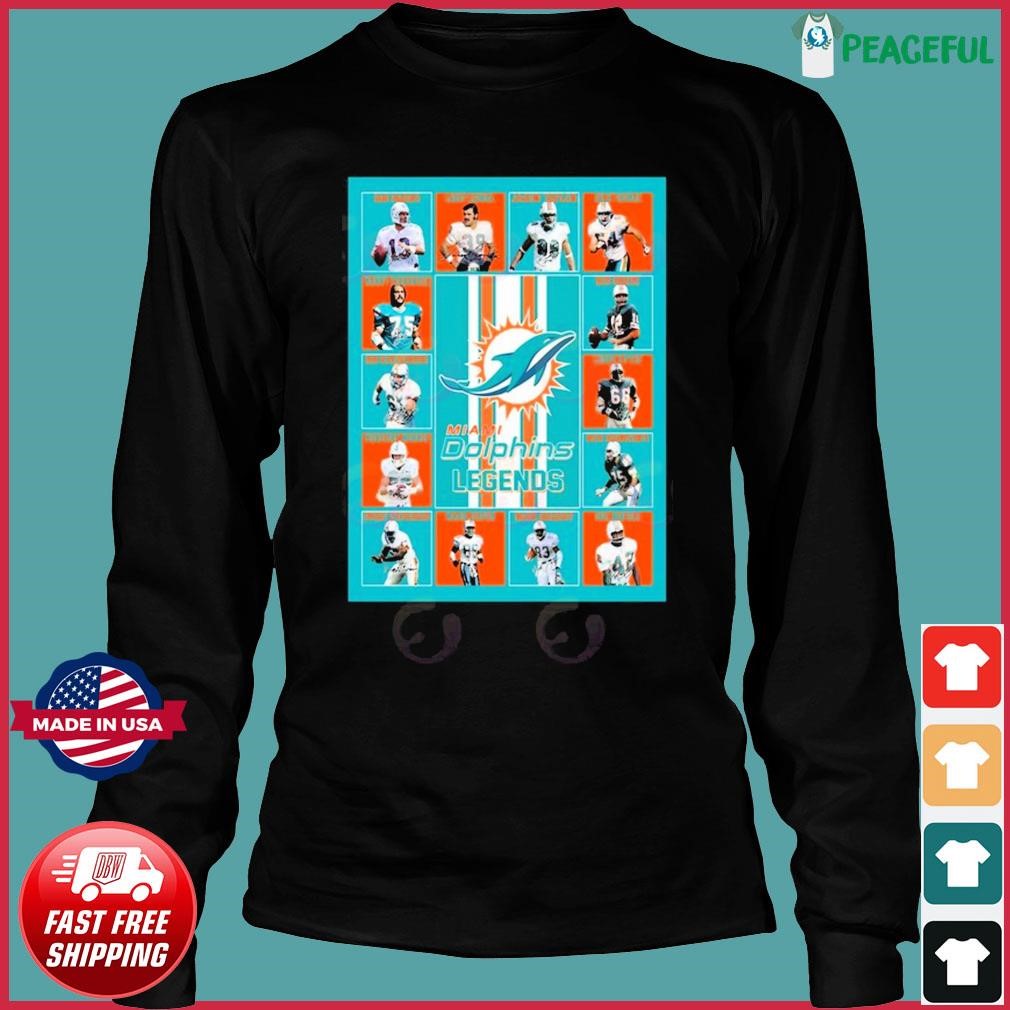 Miami Dolphins Legends Unisex T-Shirt, hoodie, longsleeve, sweater