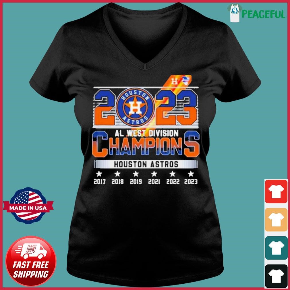 Houston Astros Al West Division Champions 2017 2022 2023 Shirt, hoodie,  sweater, long sleeve and tank top