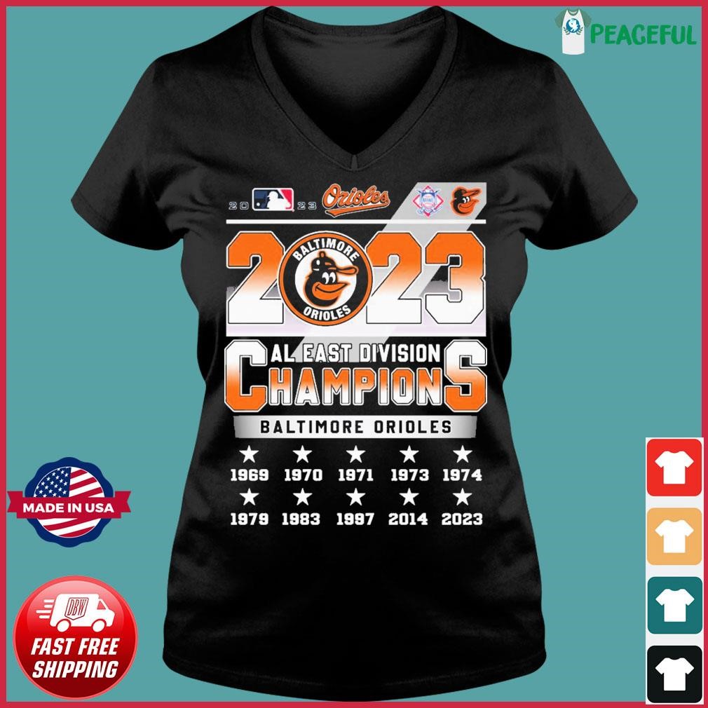 Baltimore Orioles Nike 2023 AL East Division Champions Shirt, hoodie,  sweater, long sleeve and tank top