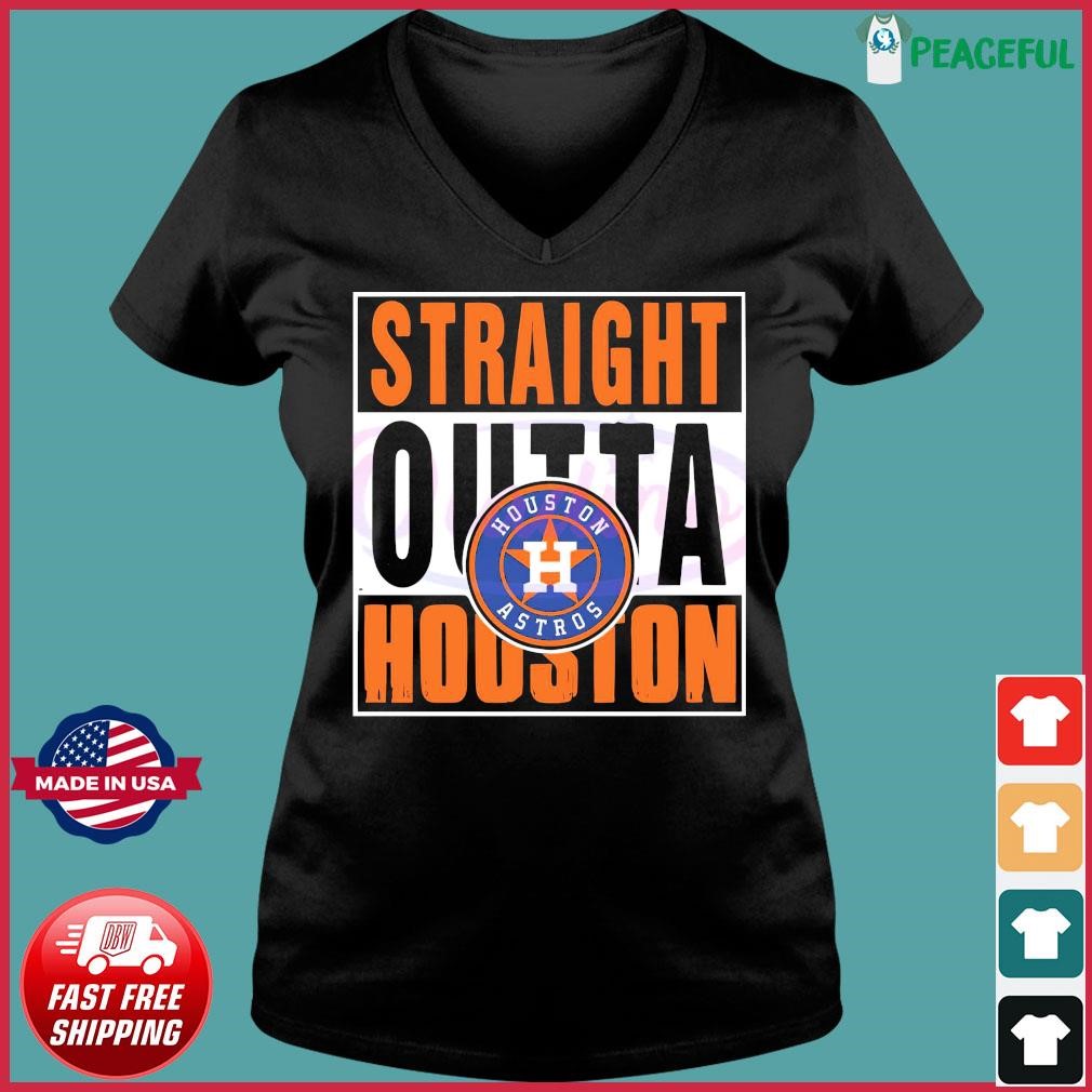 Best straight outta houston astros shirt, hoodie, sweater and long sleeve