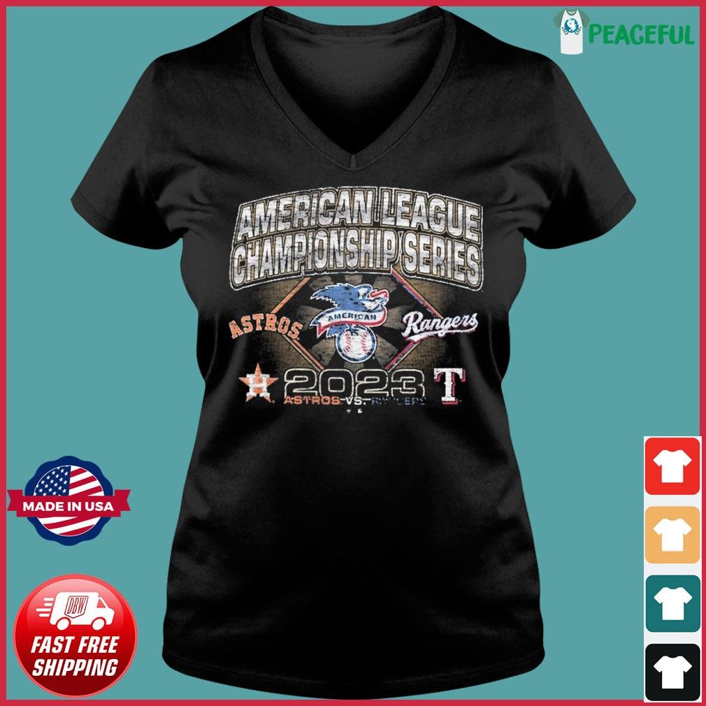 Houston Astros vs. Texas Rangers '2023 American League Championship Series  shirt, hoodie, sweater, long sleeve and tank top