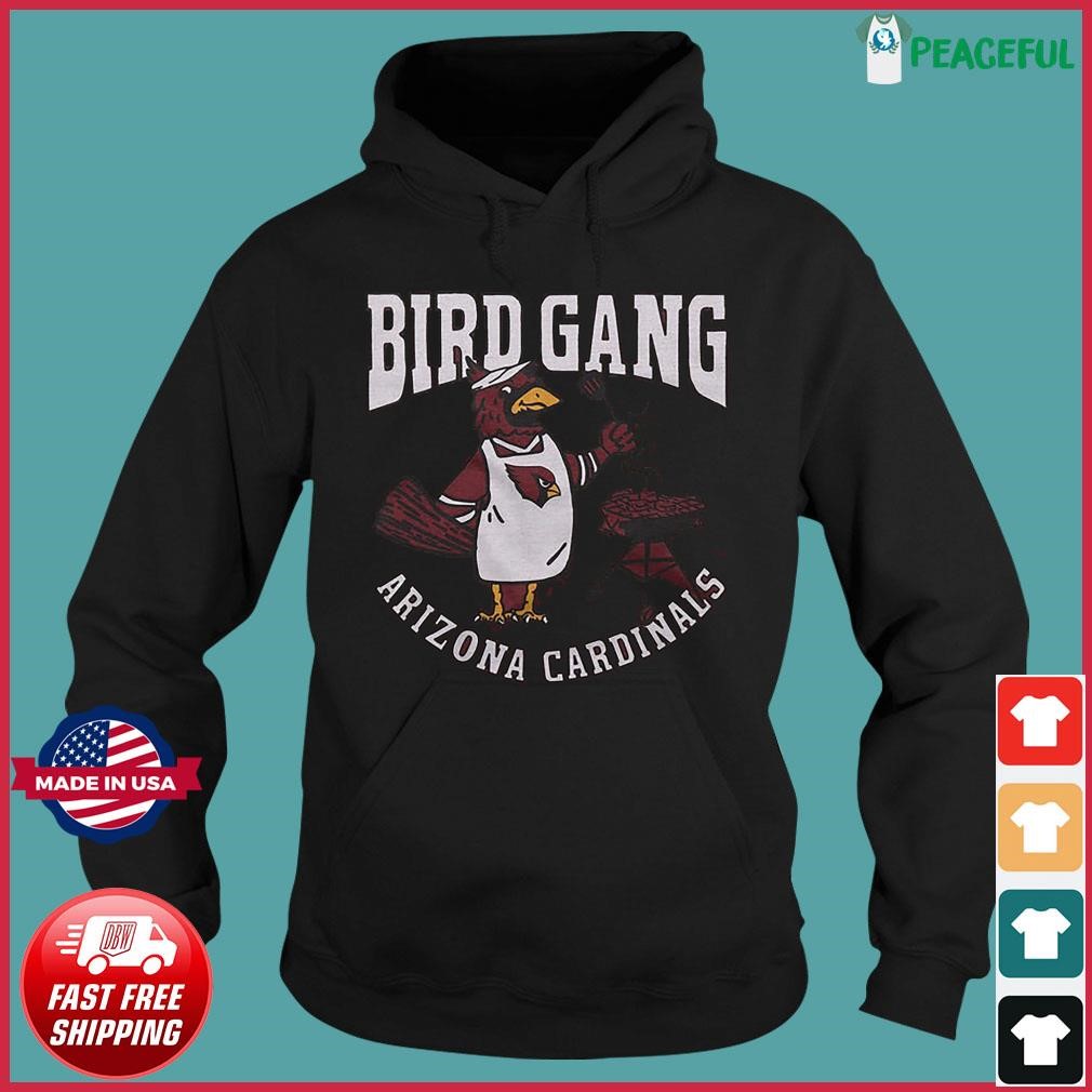 Arizona Cardinals Bird Gang Mascot Shirt, hoodie, sweater, long sleeve and  tank top