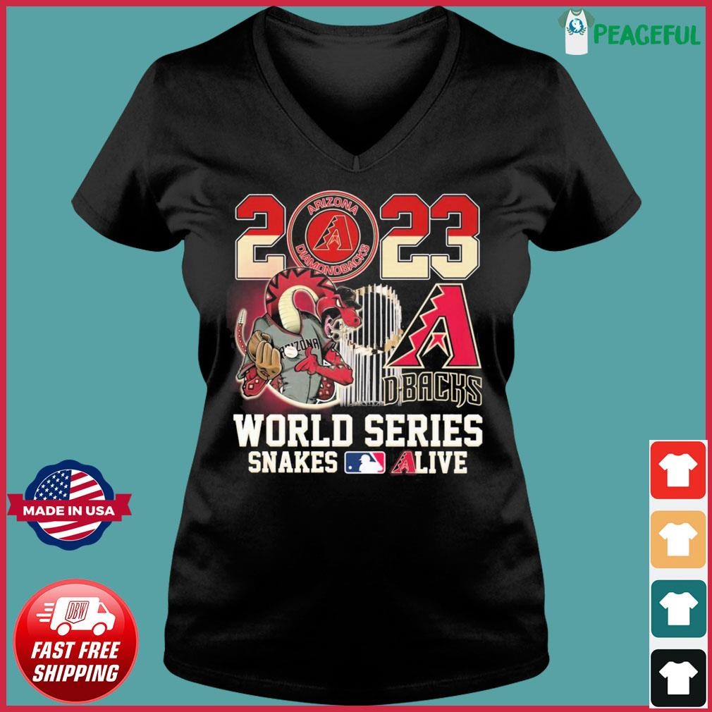 Arizona Diamondbacks World Series 2023 Snake Alive Shirt Ladies V-neck Tee.jpg