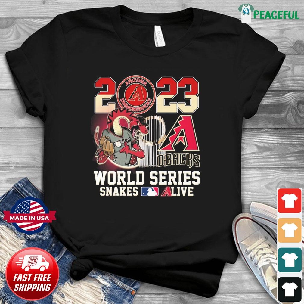 Arizona Diamondbacks World Series 2023 Snake Alive Shirt