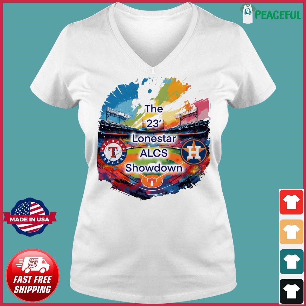 Houston Astros Vs Texas Rangers 2023 Lonestar ALCS Showdown Shirt -  Teecheaps