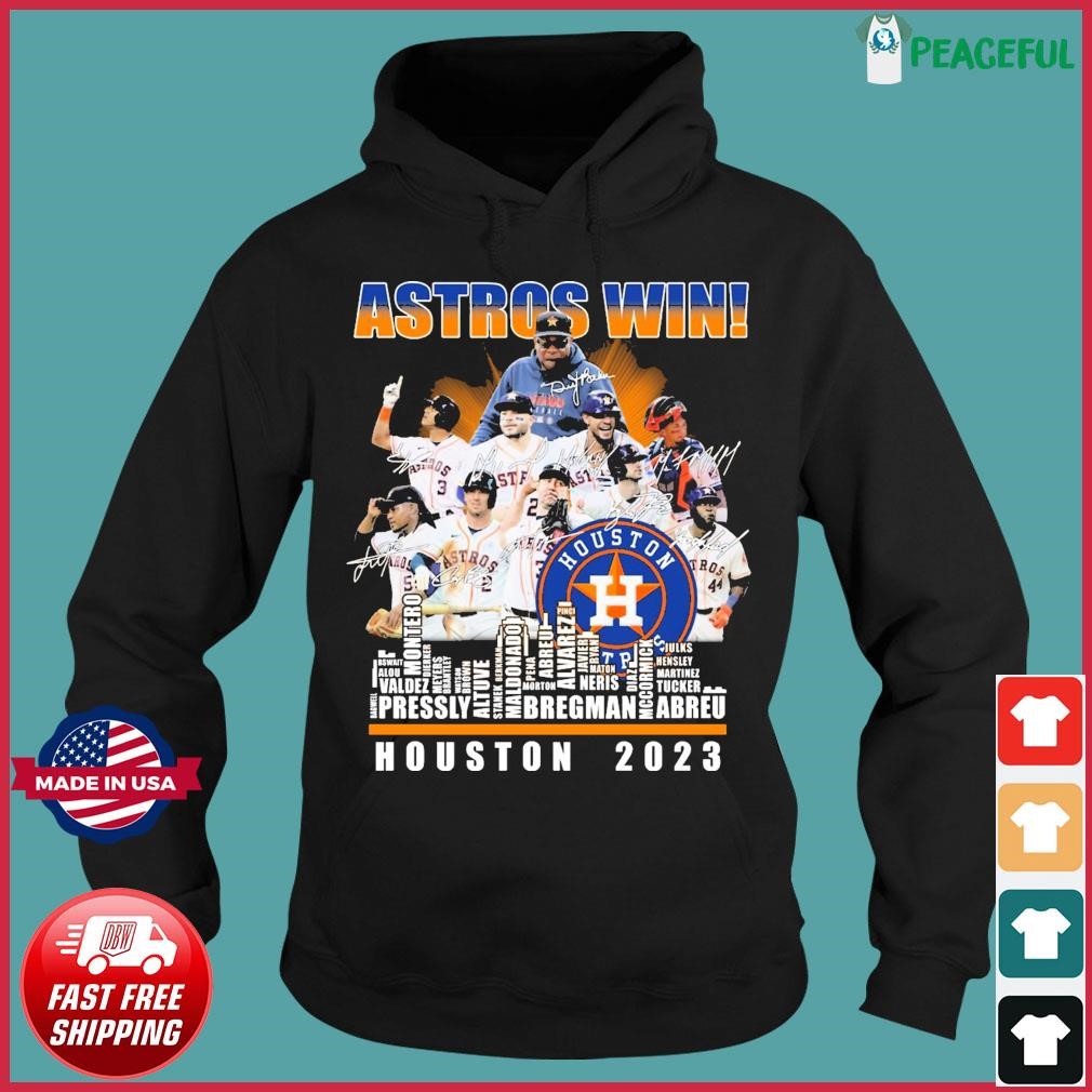 Astros Wins Houston 2023 Skyline Players Name Shirt, hoodie, sweater, long  sleeve and tank top