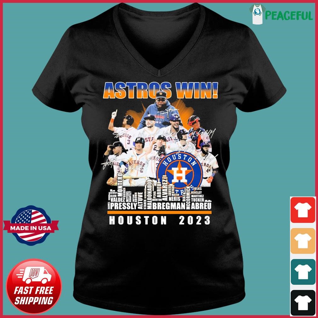 Houston Astros City Players Names 2023 Fan Gifts T-Shirt - Masteez