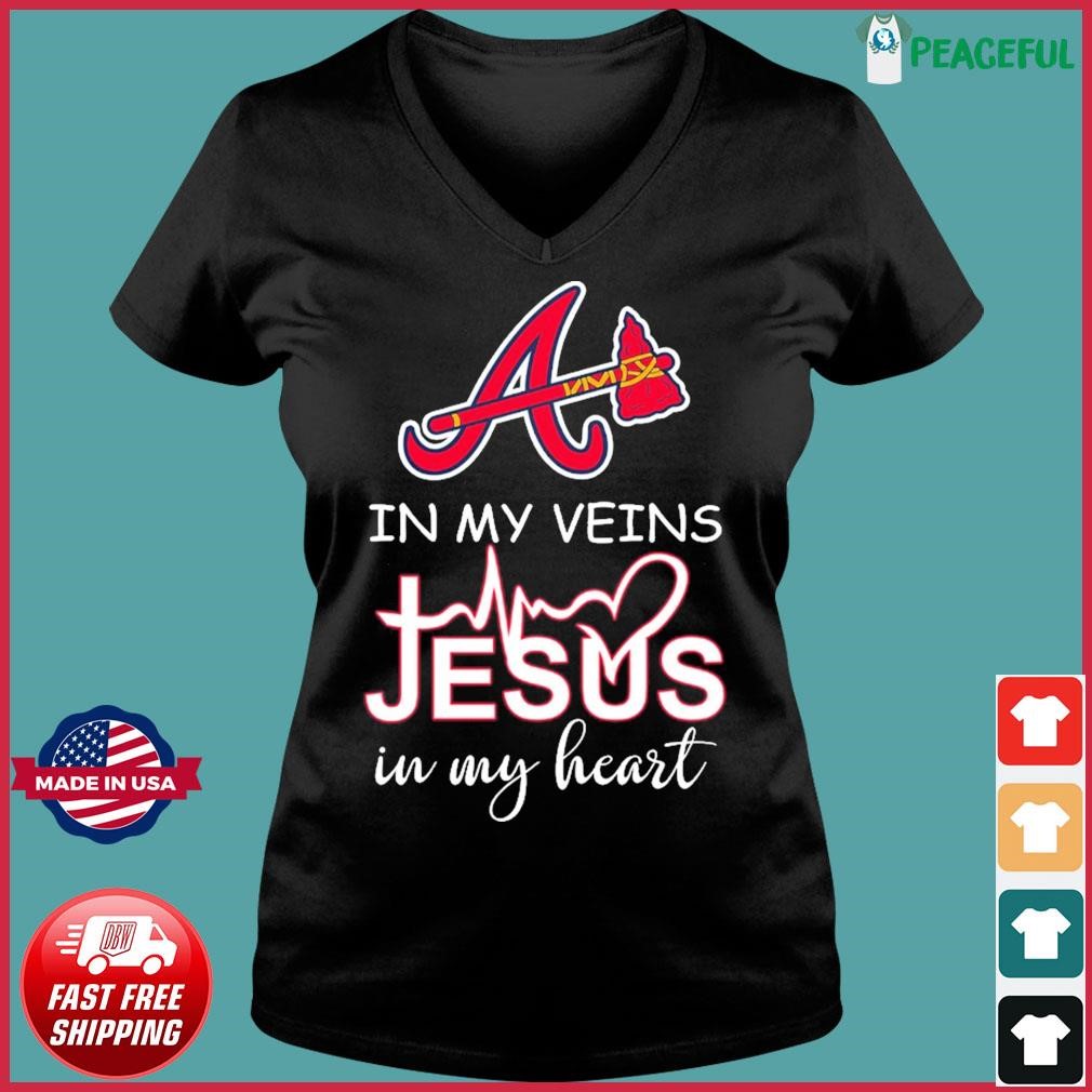 Atlanta Braves Jesus Is An Atlanta Baseball Fan shirt, hoodie, sweater,  long sleeve and tank top