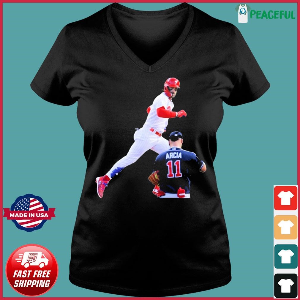 Bryce Harper Stare Down Arcia Shirt, hoodie, sweater and long sleeve