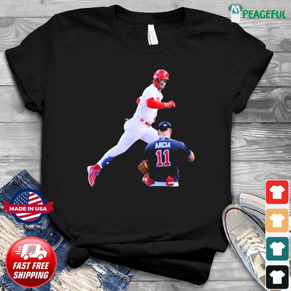 Bryce Harper Stare Down Arcia Shirt, hoodie, sweater and long sleeve