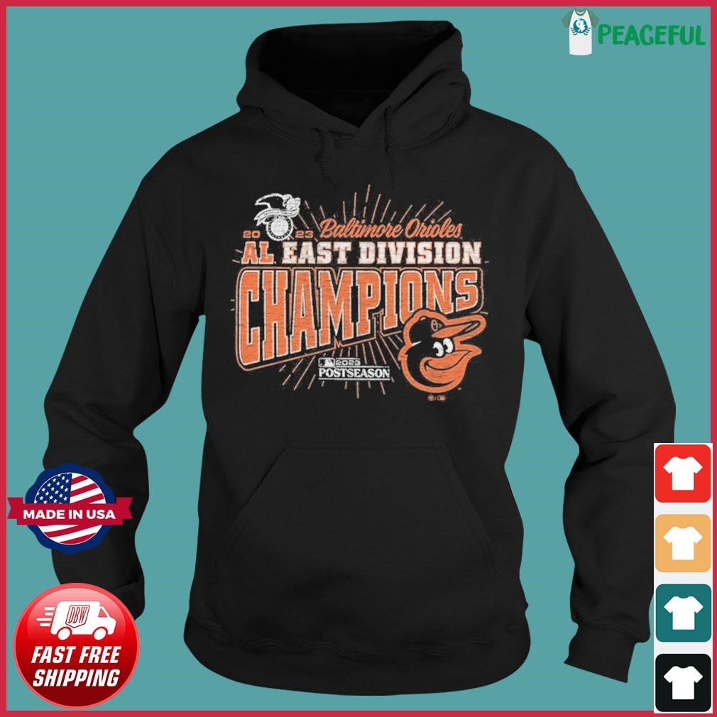 Baltimore Orioles 2023 AL East Division Champions Locker Room Big & Tall T  Shirt, hoodie, sweater, long sleeve and tank top