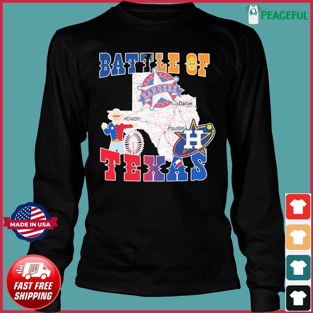 Official Battle of Texas Houston Astros vs Texas Ranger shirt