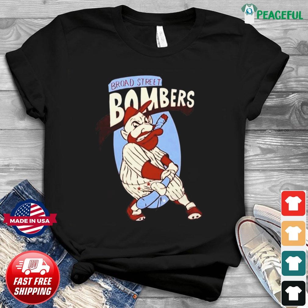 Phillies-Marlins Playoff Broad Street Bombers T Shirt