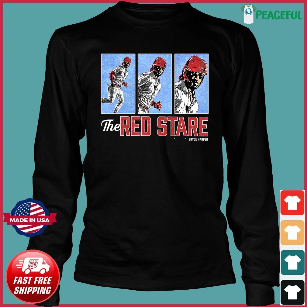 Bryce Harper The Red Stare Atta Boy Harper shirt, hoodie, sweater and long  sleeve