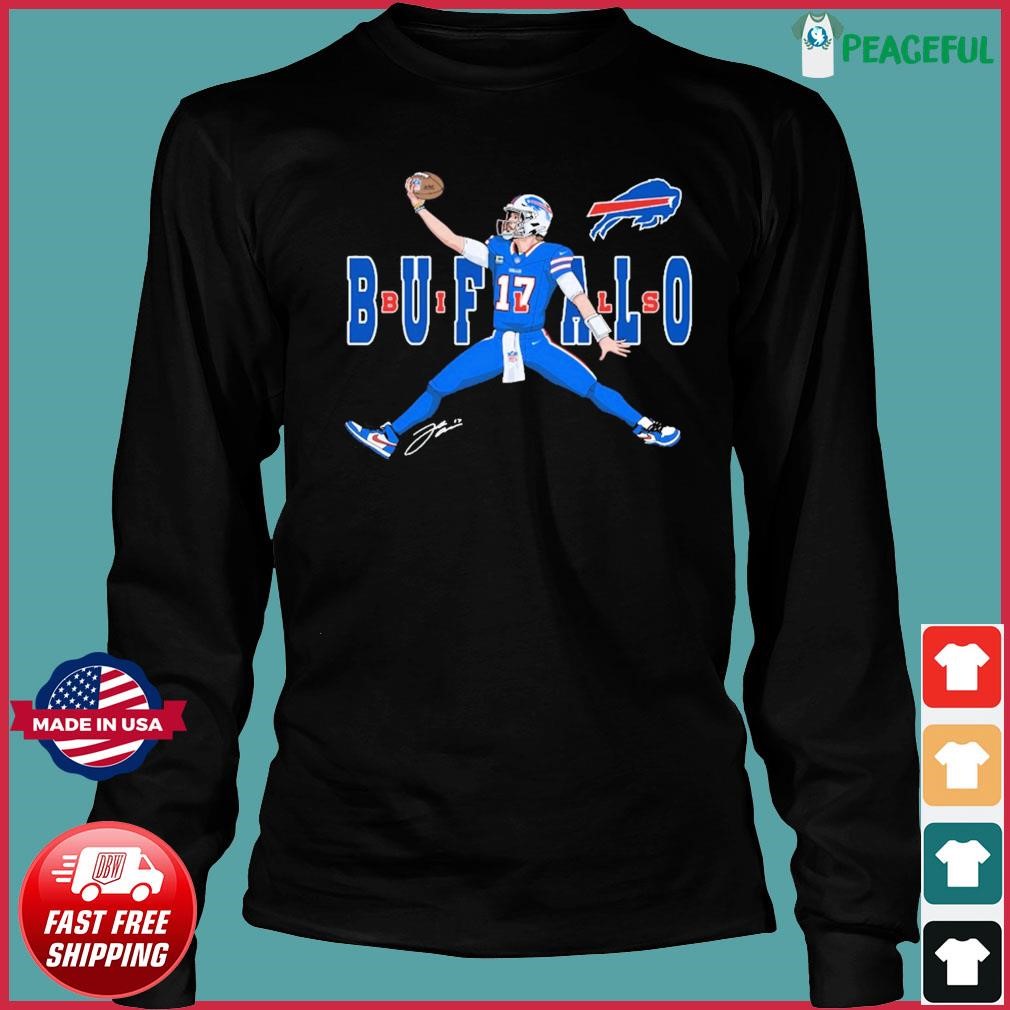 Official Josh allen Buffalo Bills vintage retro T-shirt, hoodie, tank top,  sweater and long sleeve t-shirt