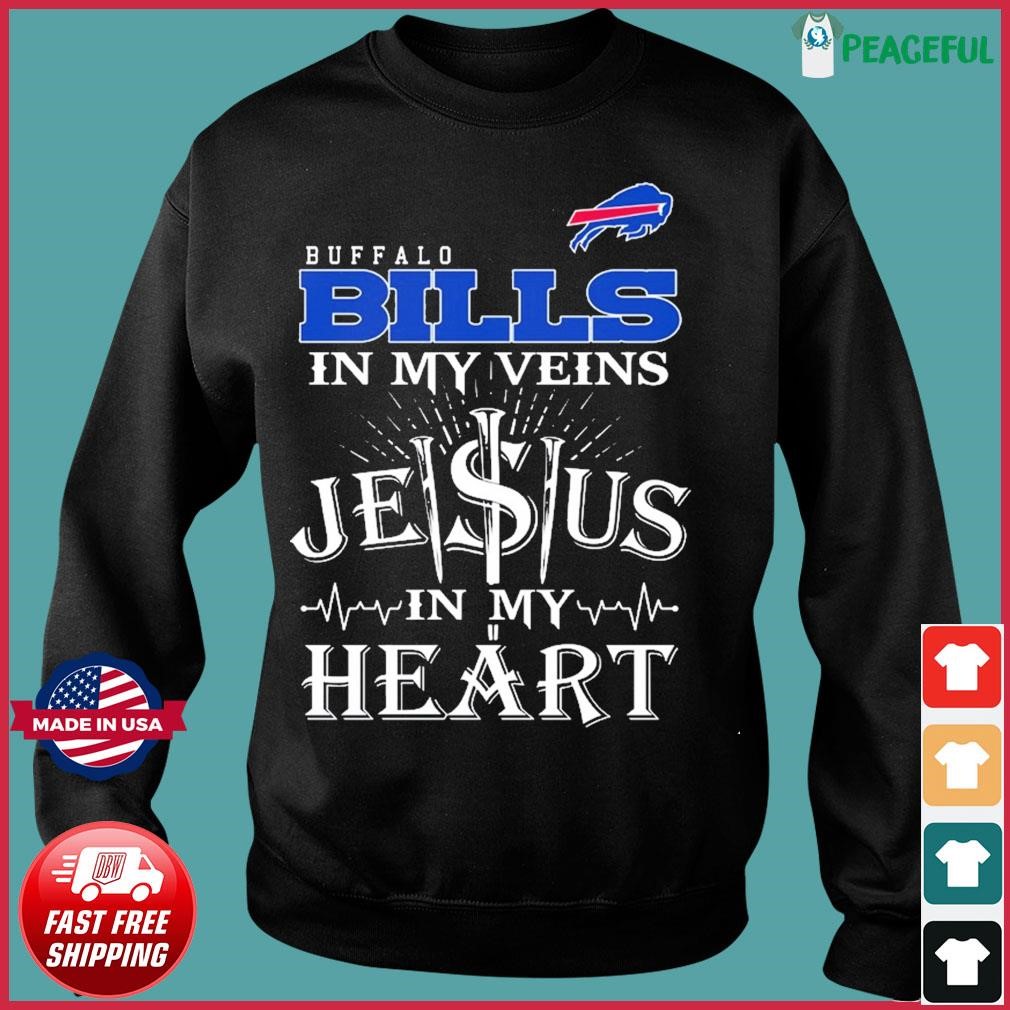 Buffalo Bills Christmas Is All About Jesus Christmas Shirt