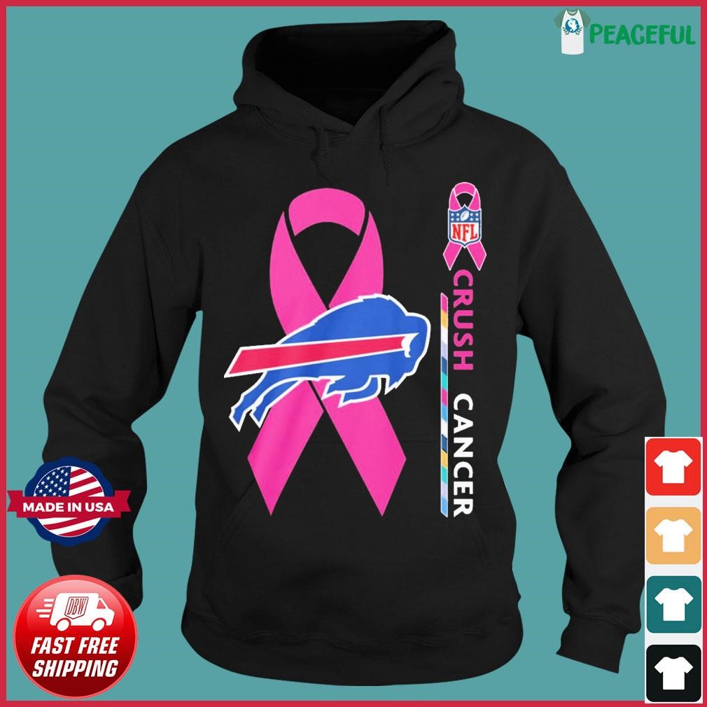 Official Nfl Buffalo Bills Stronger Than Cancer Shirt, hoodie