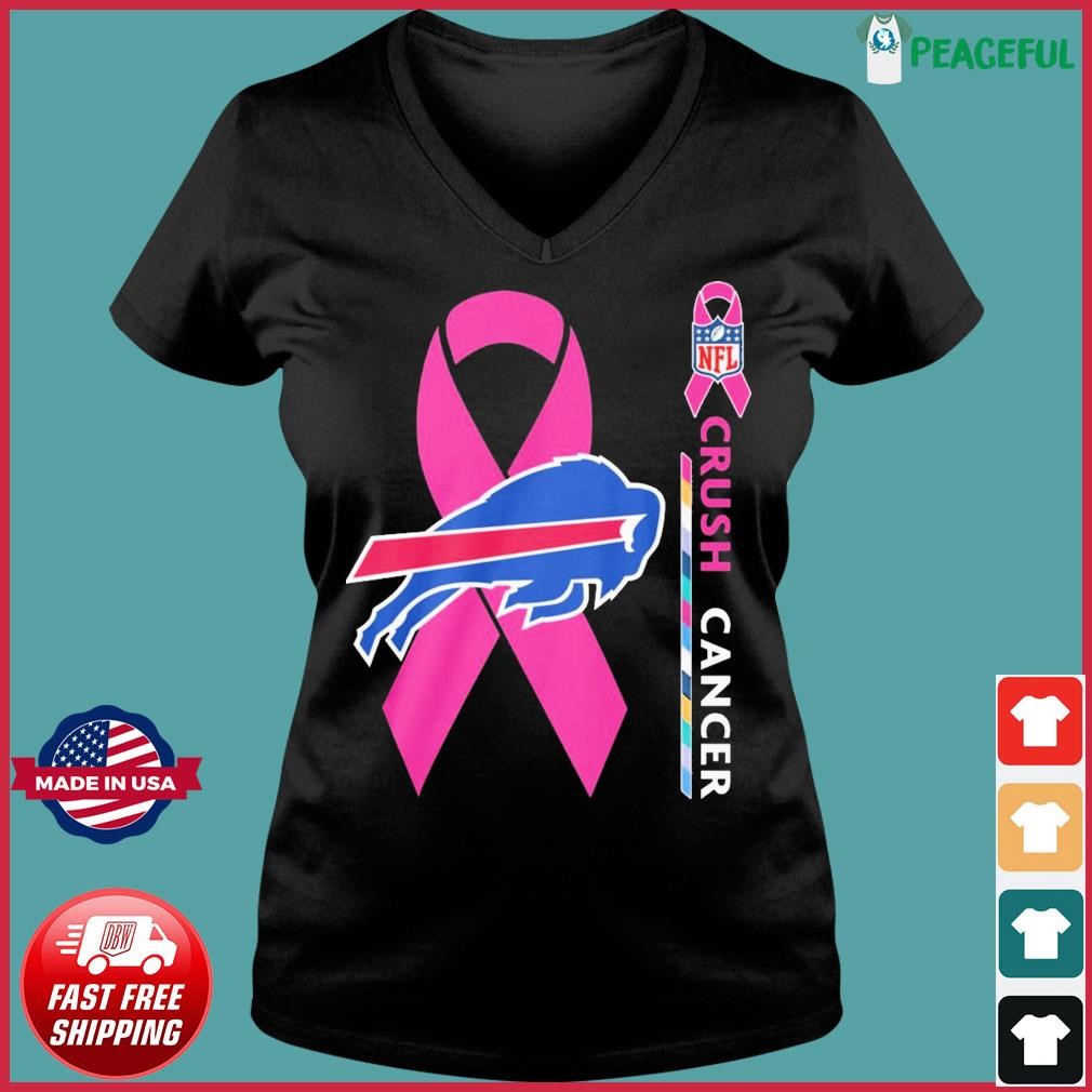 Original Buffalo Bills NFL Stronger Than Cancer 2023 T-Shirt