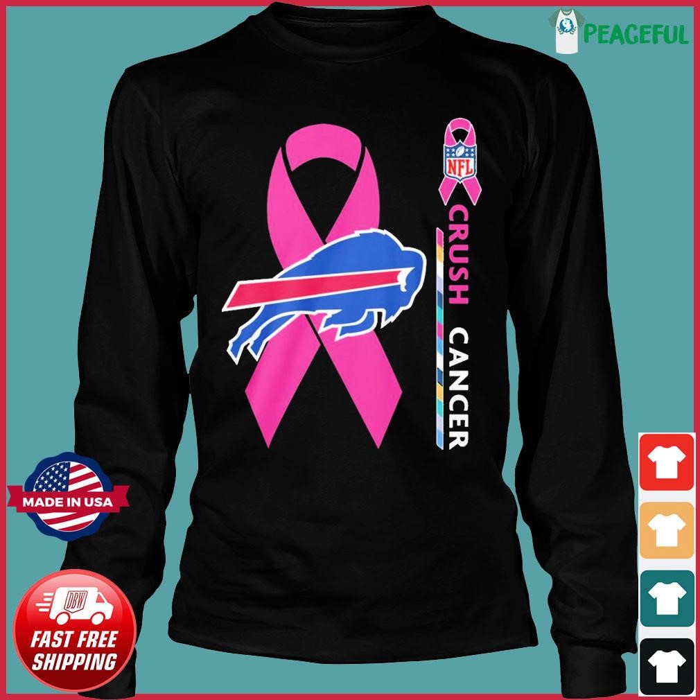 Original Buffalo Bills NFL Crush Cancer 2023 shirt, hoodie, longsleeve,  sweatshirt, v-neck tee