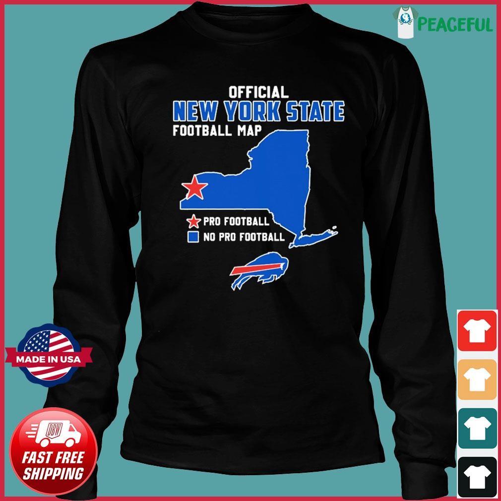 Buffalo Bills map USA flag shirt - Limotees