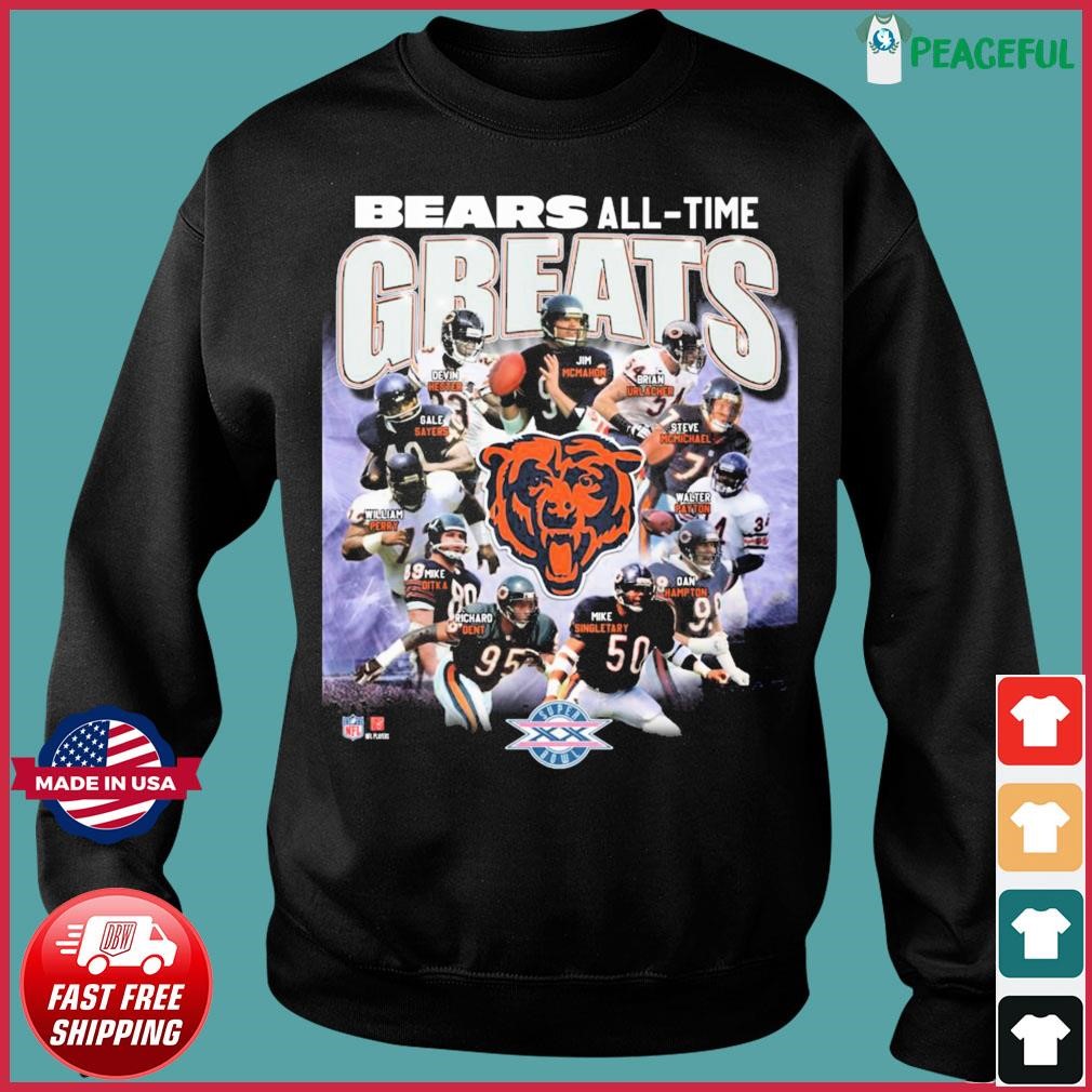 Chicago Bears Legends Unisex T-Shirt, hoodie, sweater and long sleeve