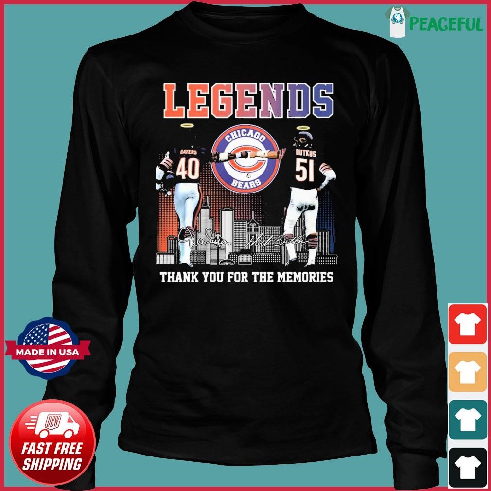 Chicago Bears Legends Players 2023 Signatures T-Shirt, hoodie, sweater,  long sleeve and tank top