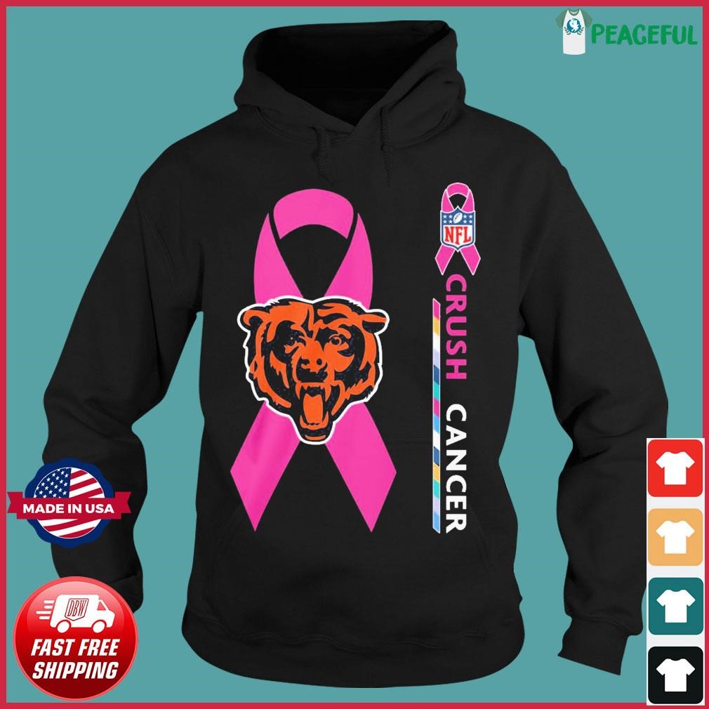 Original Chicago Bears NFL Crush Cancer 2023 shirt, hoodie, sweater, long  sleeve and tank top