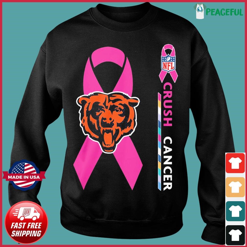 Crush Cancer Chicago Bears NFL Shirt Cancer Support Women Men Shirt - Best  Seller Shirts Design In Usa