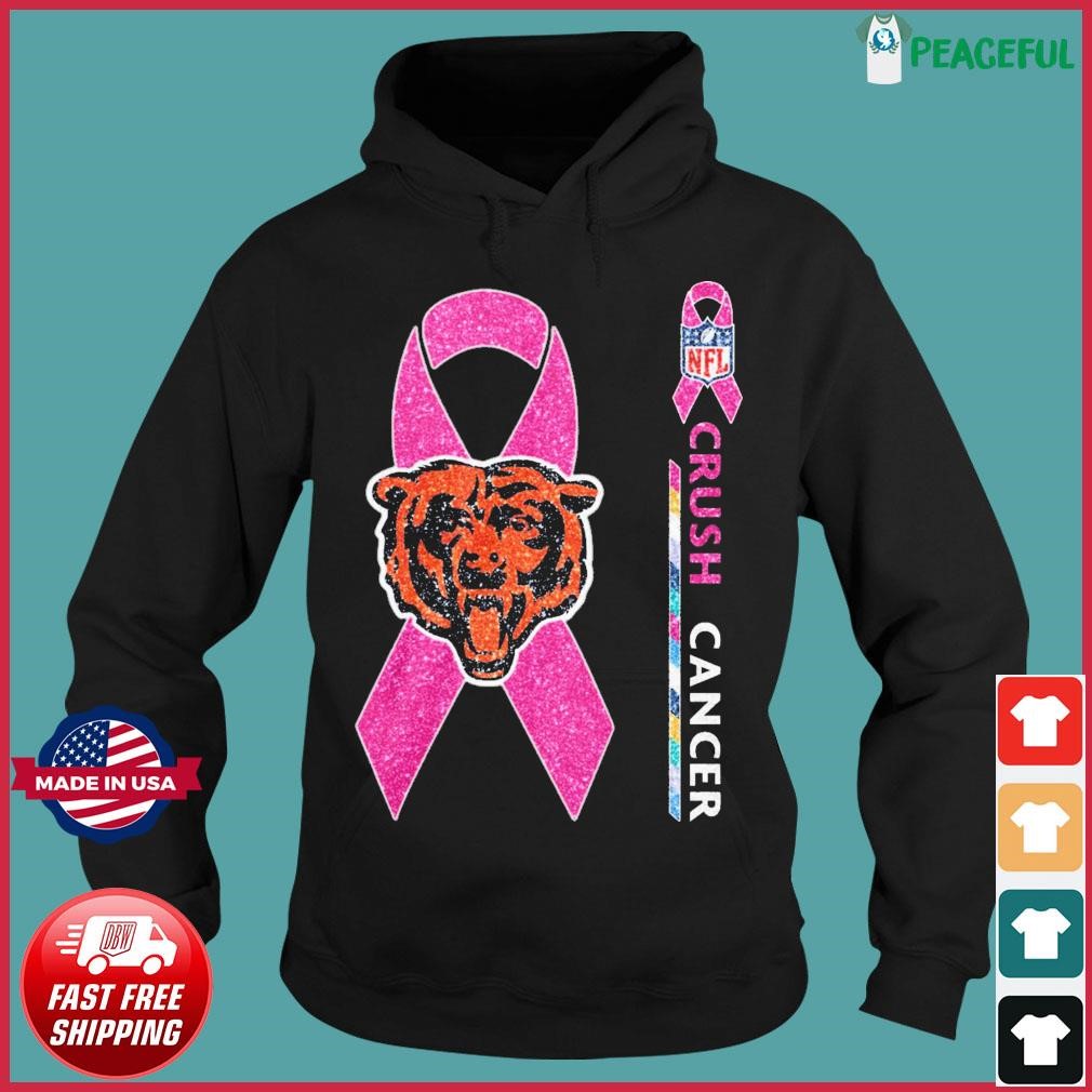 Crush Cancer Chicago Bears NFL Shirt Cancer Support Women Men Shirt - Best  Seller Shirts Design In Usa