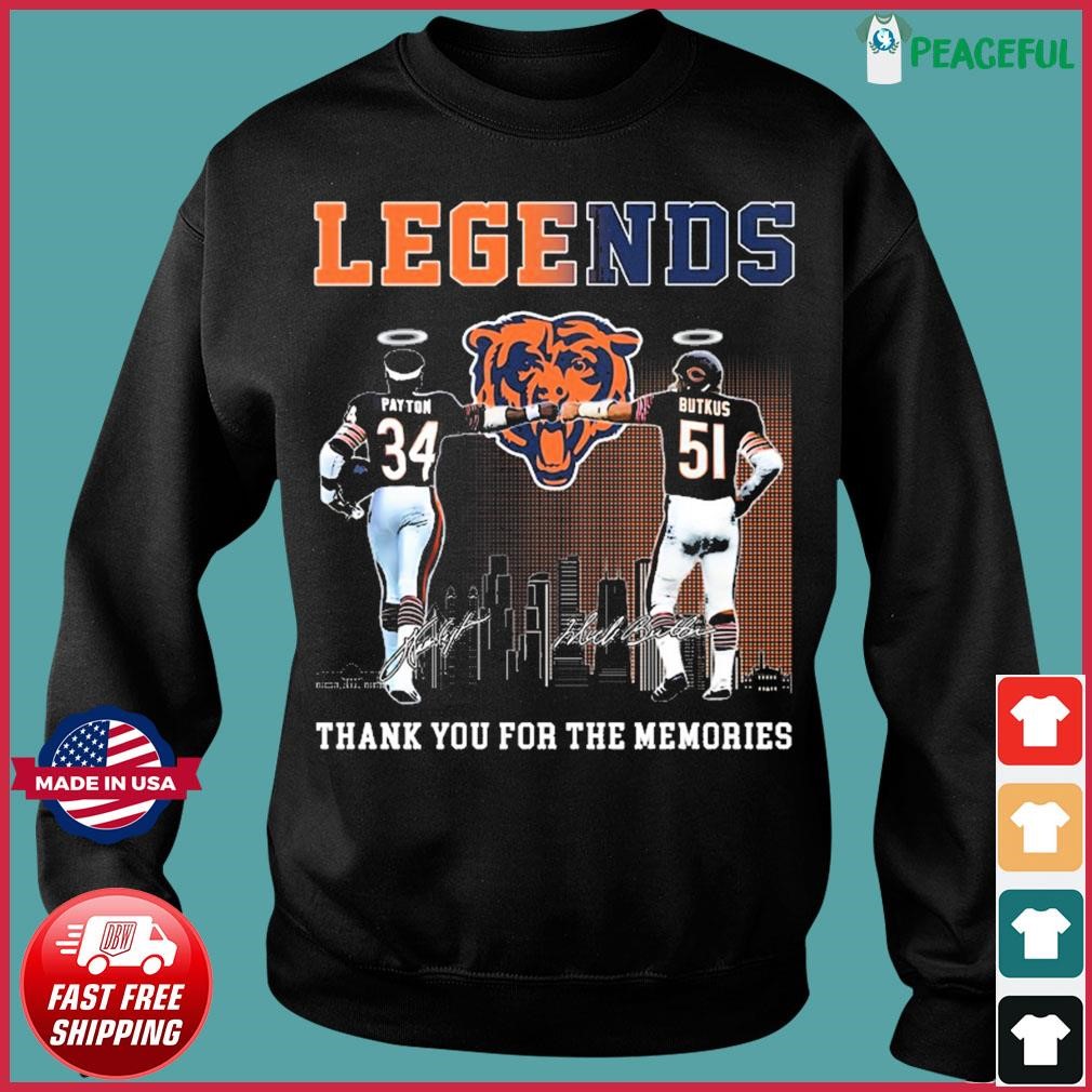 Chicago Bears Legends Unisex T-Shirt, hoodie, sweater and long sleeve