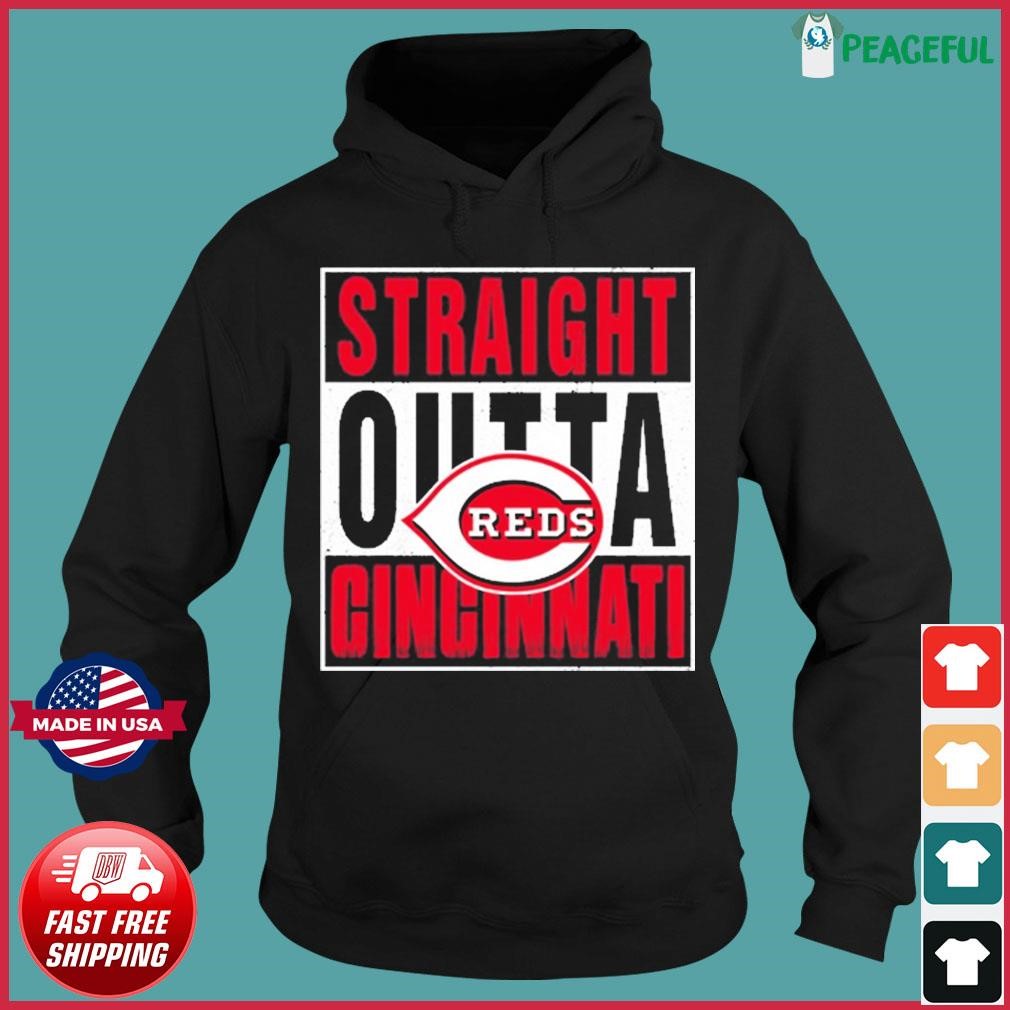 Original cincinnati Reds Straight Outta Cincinnati Logo shirt, hoodie,  sweater, long sleeve and tank top