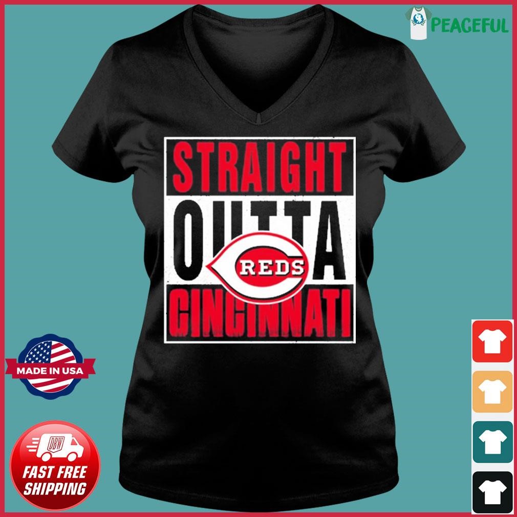 Original cincinnati Reds Straight Outta Cincinnati Logo shirt, hoodie,  sweater, long sleeve and tank top