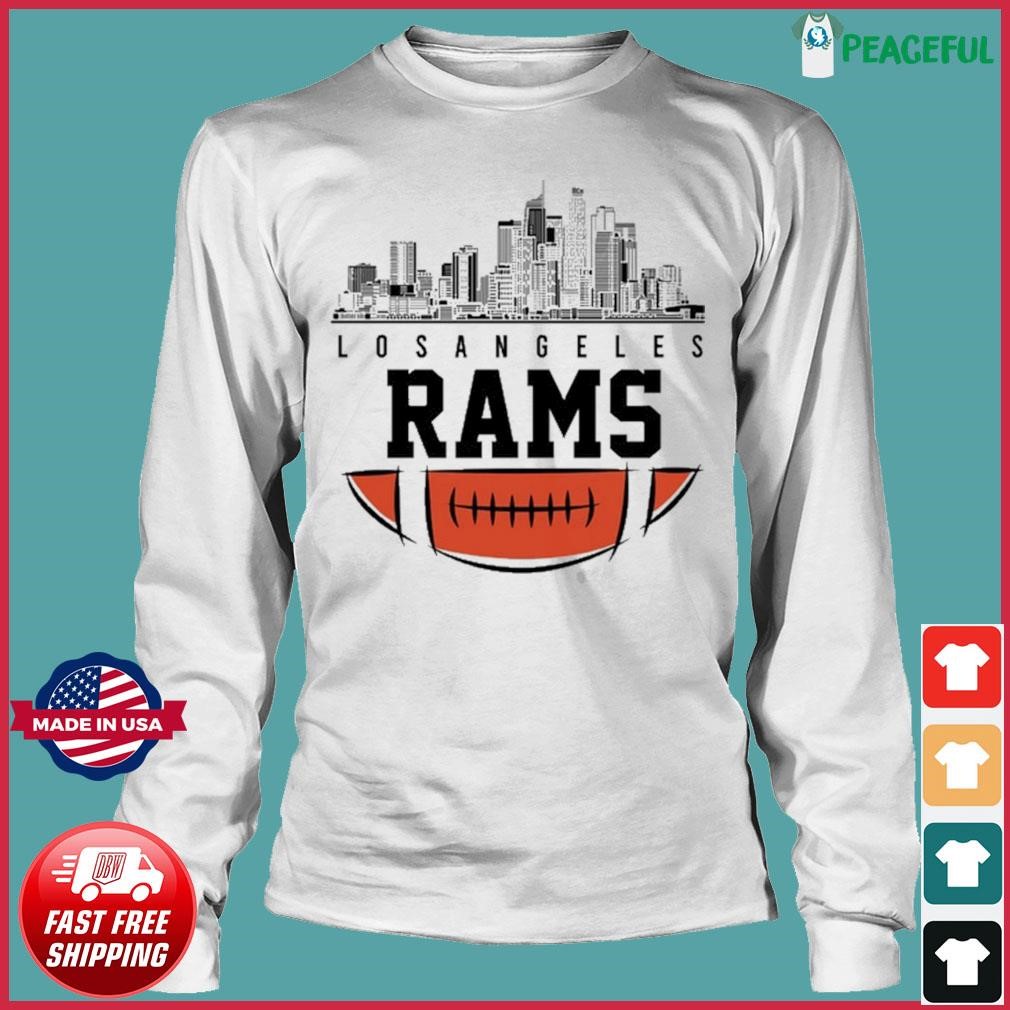 Los Angeles Rams T Shirt  Los Angeles Rams Vintage Logo Tee
