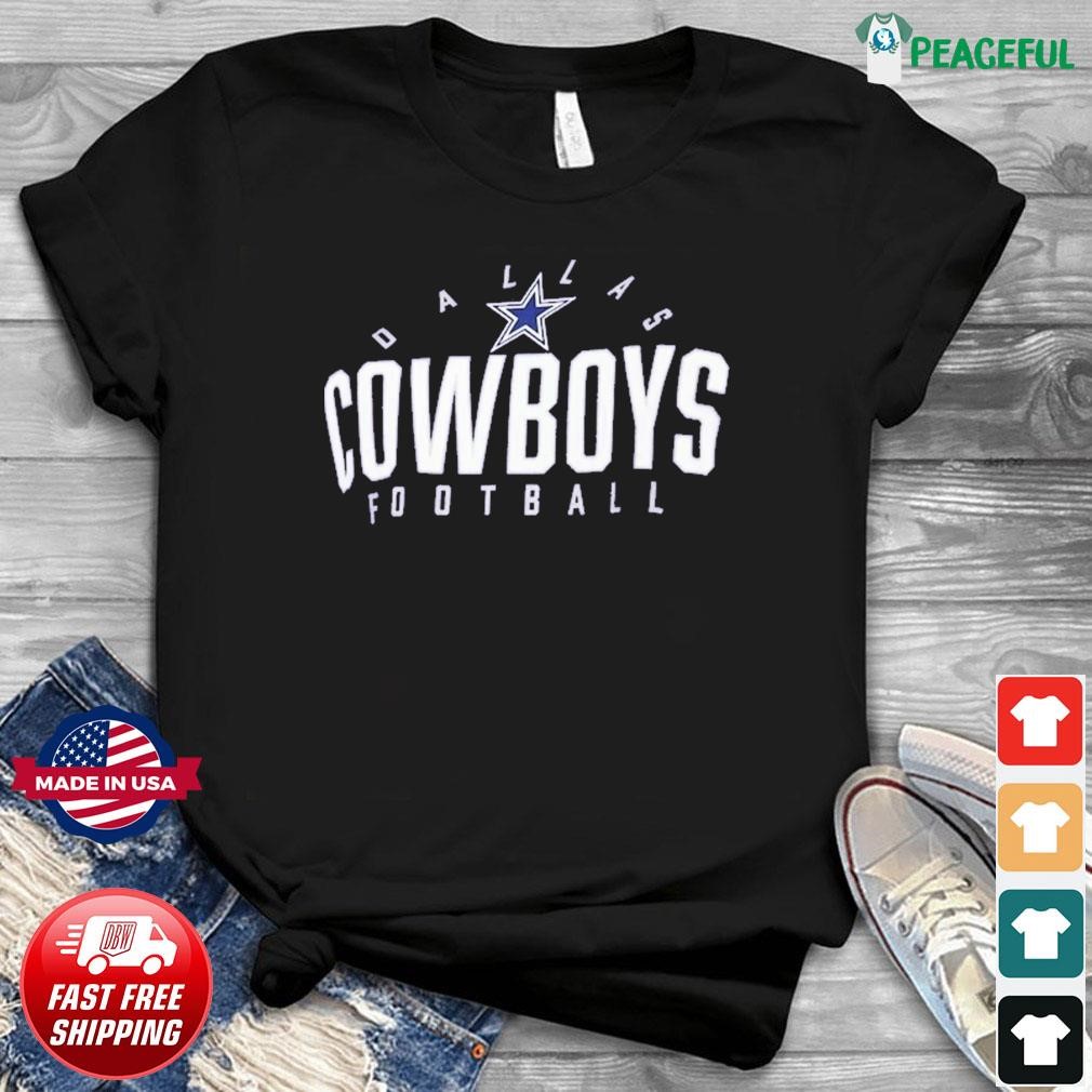 47 Women's Dallas Cowboys Sunday Daze Grey Crop Top