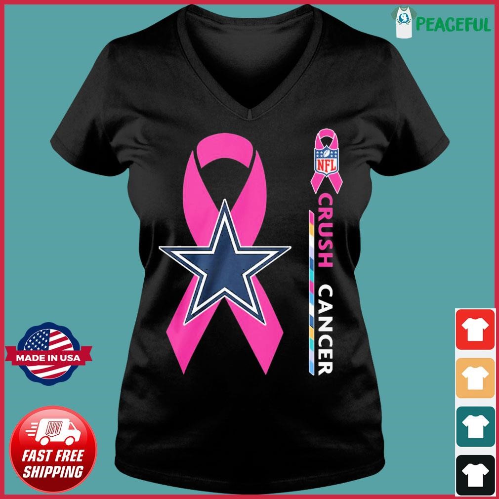 NFL Crush Cancer Dallas Cowboys Shirt, hoodie, sweater, long sleeve and  tank top