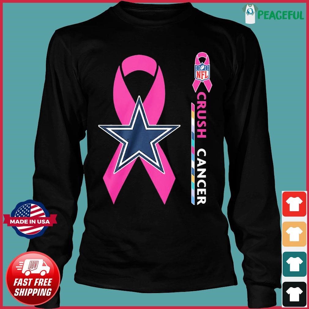 Original Dallas Cowboys NFL Crush Cancer 2023 shirt, hoodie, sweater, long  sleeve and tank top