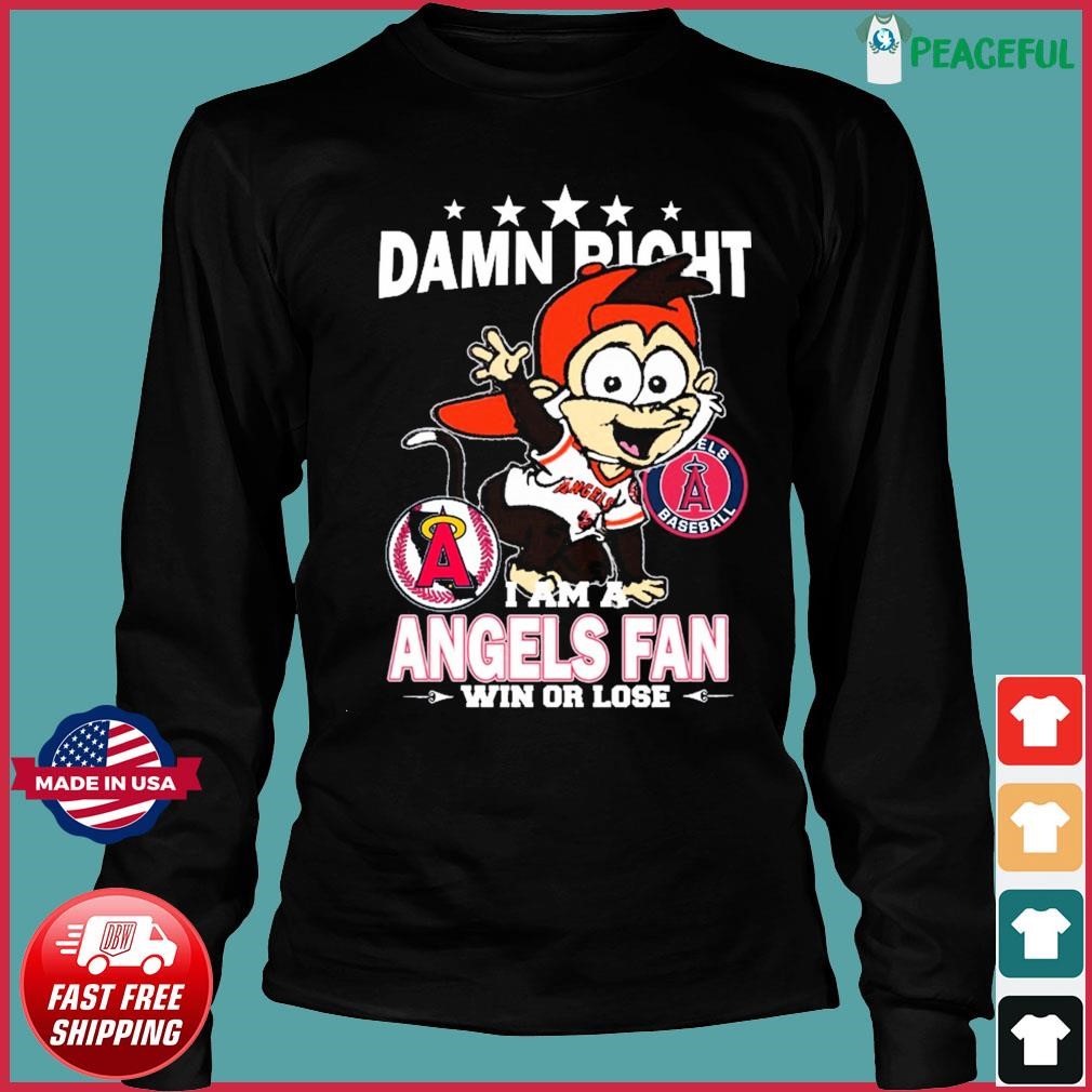 Original MLB Damn Right I Am A Atlanta Braves Mascot Fan Win Or Lose 2023  Shirt, hoodie, sweater, long sleeve and tank top